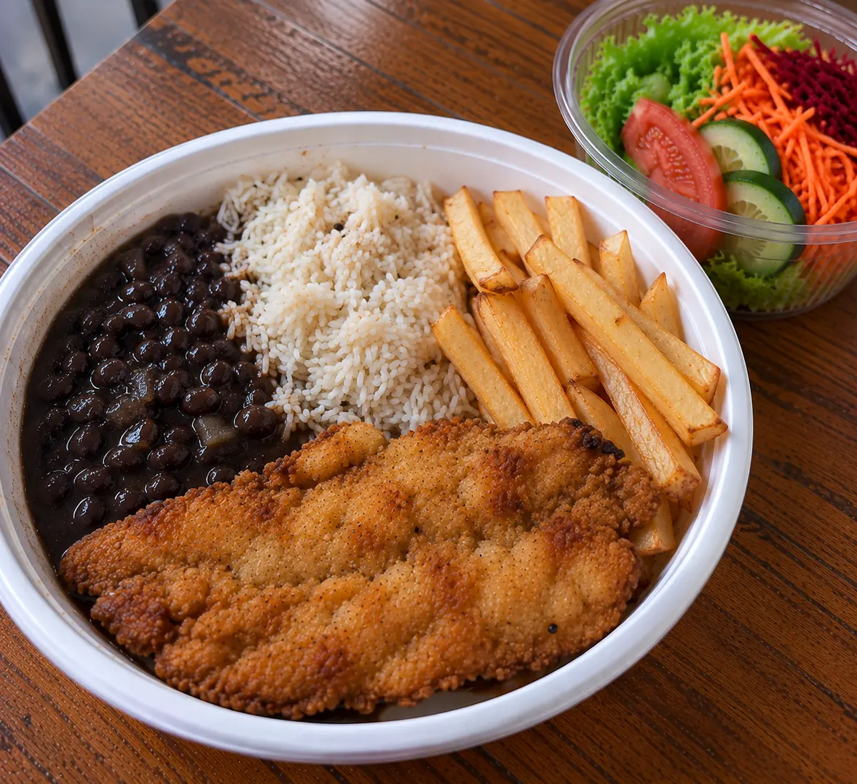 Marmita de Filé de Peixe à Milanesa